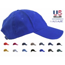 Masraze New Plain Solid Cotton Baseball Ball Cap Hombre/Mujer Hat Hats Adjustable  eb-04665116